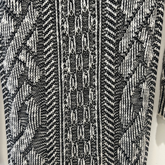 Long Hooded Cardigan Sweater. Size L - Picture 3 of 3